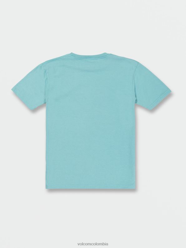 camiseta de manga corta introspex cali azul brezo Z44ZX1131 ropa Niños - Image 3