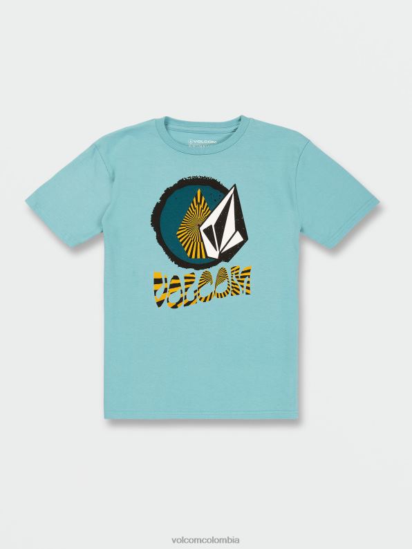 camiseta de manga corta introspex cali azul brezo Z44ZX1131 ropa Niños - Image 1