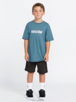 camiseta de manga corta iron91 cresta índigo Z44ZX1159 ropa Niños - Image 5