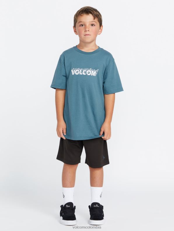 camiseta de manga corta iron91 cresta índigo Z44ZX1159 ropa Niños - Image 5