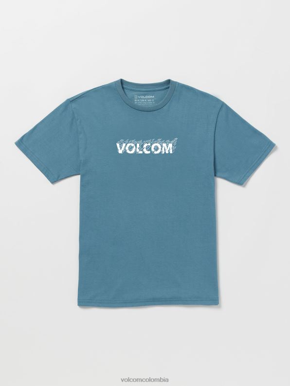 camiseta_de_manga_corta_iron91_cresta_indigo_z44zx1159_ropa_ninos.jpg camiseta de manga corta iron91 cresta índigo Z44ZX1159 ropa Niños - Image 1