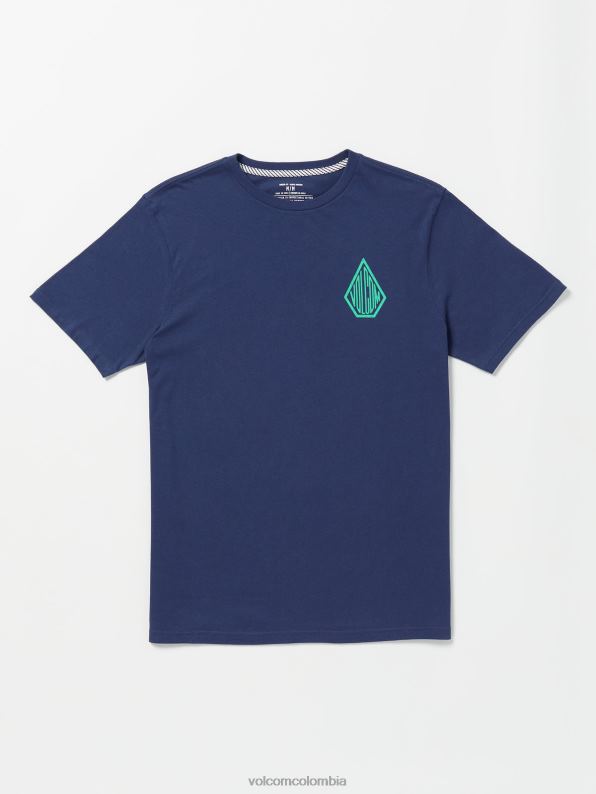 camiseta_de_manga_corta_iron91_finca_azul_z44zx55_ropa_hombres.jpg camiseta de manga corta iron91 finca azul Z44ZX55 ropa hombres - Image 1