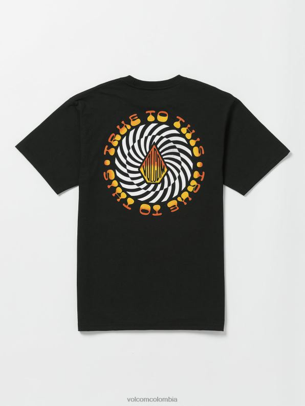 camiseta de manga corta iron91 negro Z44ZX1139 ropa Niños - Image 3