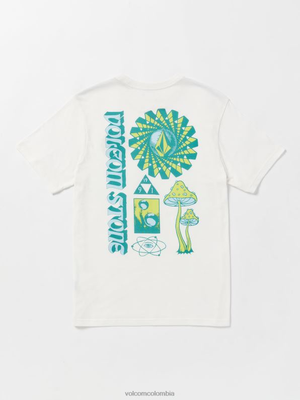 camiseta de manga corta molchat de la granja a hilo blanquecino Z44ZX43 ropa hombres - Image 3