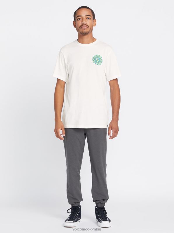 camiseta de manga corta molchat de la granja a hilo blanquecino Z44ZX43 ropa hombres - Image 4
