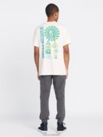 camiseta de manga corta molchat de la granja a hilo blanquecino Z44ZX43 ropa hombres - Image 6