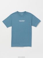camiseta de manga corta neweuro cresta índigo Z44ZX38 ropa hombres