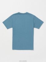 camiseta de manga corta neweuro cresta índigo Z44ZX38 ropa hombres - Image 3