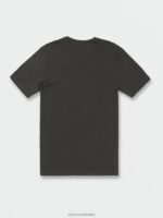 camiseta de manga corta sumergida de la granja a lana vendimia negro Z44ZX119 ropa hombres - Image 6