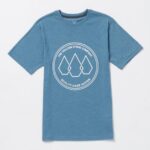 Camiseta de manga corta teñida por inmersión Molcher brezo añil Z44ZX1129 ropa Niños