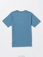 Camiseta de manga corta teñida por inmersión Molcher brezo añil Z44ZX1129 ropa Niños - Image 3