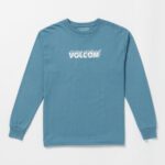 camiseta de manga larga de tiroteo cresta índigo Z44ZX1154 ropa Niños