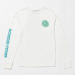 camiseta de manga larga molchat de la granja a hilo blanquecino Z44ZX37 ropa hombres