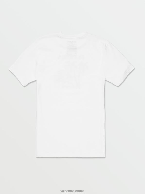camiseta florida manga corta blanco Z44ZX101 ropa hombres - Image 3