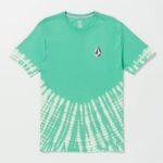 camiseta icónica de manga corta con tinte de piedra Mediterráneo Z44ZX35 ropa hombres