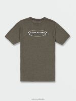 camiseta limpia de manga corta martini de oliva Z44ZX70 ropa hombres