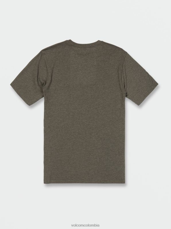 camiseta limpia de manga corta martini de oliva Z44ZX70 ropa hombres - Image 3