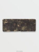 cartera plegable posterior verde encubierto Z44ZX431 accesorios hombres - Image 5