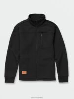 chamarra de forro polar de ropa de trabajo negro Z44ZX192 ropa hombres - Image 3