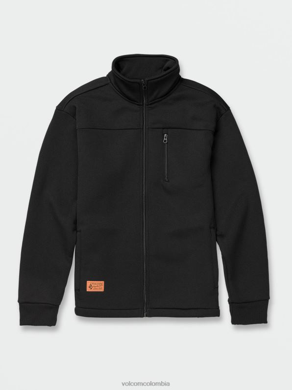 chamarra de forro polar de ropa de trabajo negro Z44ZX192 ropa hombres - Image 3