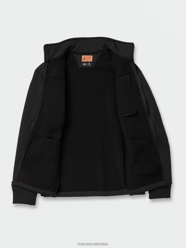 chamarra de forro polar de ropa de trabajo negro Z44ZX192 ropa hombres - Image 7