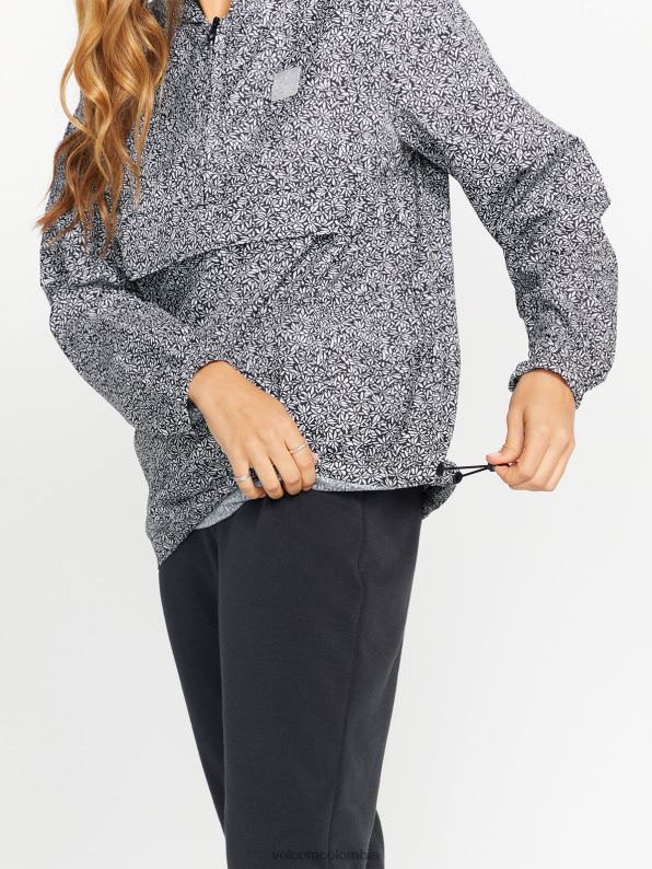 chamarra de viajero de la tierra blanco negro Z44ZX898 ropa mujer - Image 4