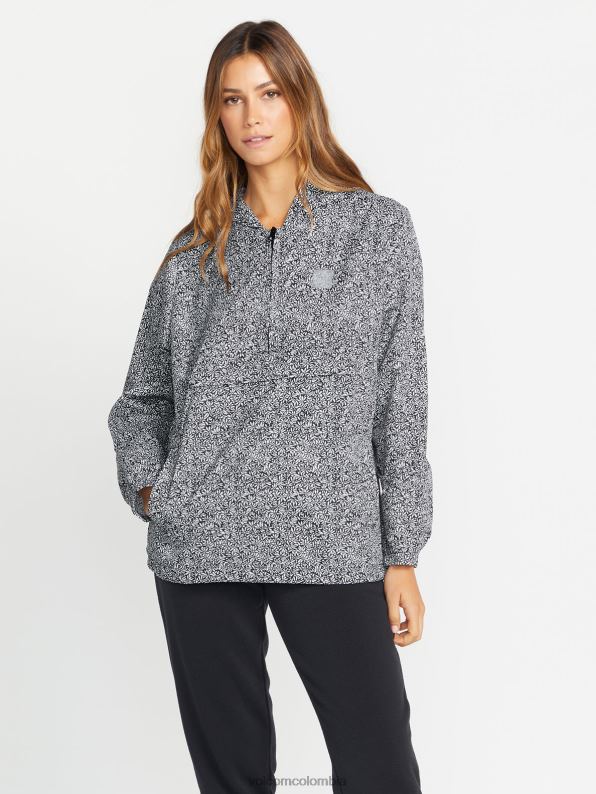 chamarra de viajero de la tierra blanco negro Z44ZX898 ropa mujer - Image 7