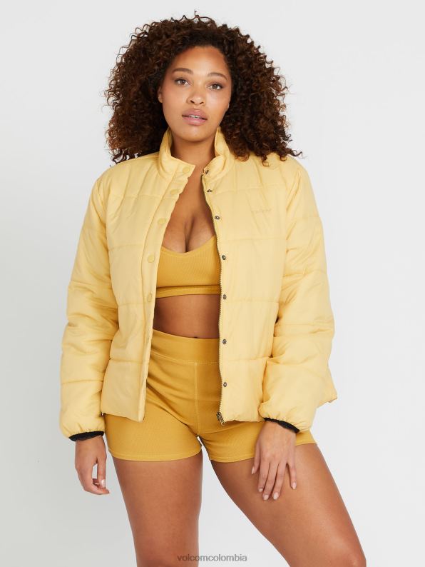 chaqueta acolchada no suficiente polvo de oro Z44ZX890 ropa mujer - Image 3
