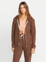 chaqueta con cremallera vivid in lounge chocolate Z44ZX899 ropa mujer - Image 5