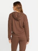 chaqueta con cremallera vivid in lounge chocolate Z44ZX899 ropa mujer - Image 7