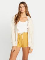 chaqueta con cremallera vivid in lounge crema Z44ZX848 ropa mujer - Image 7