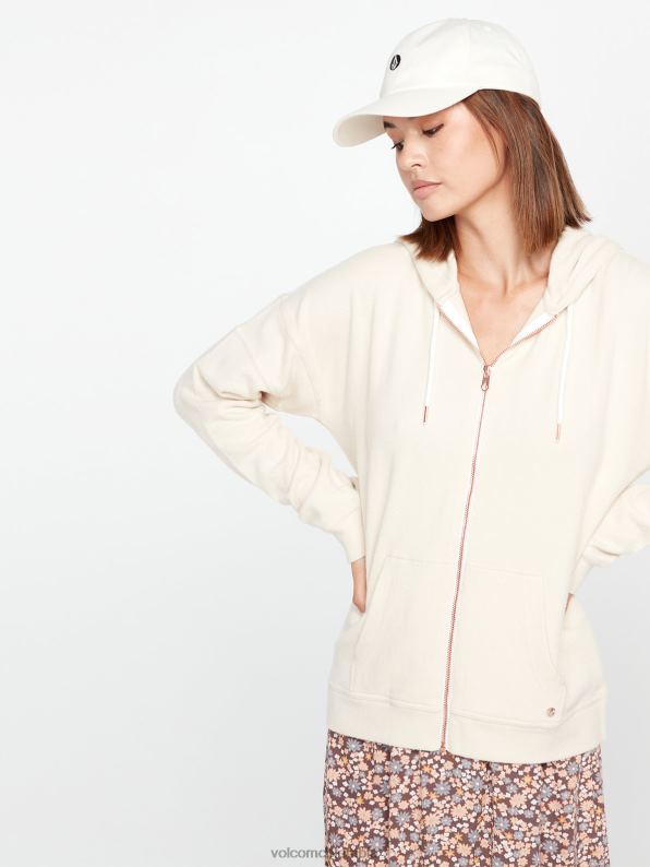 chaqueta_con_cremallera_vivid_in_lounge_crema_z44zx848_ropa_mujer.jpg chaqueta con cremallera vivid in lounge crema Z44ZX848 ropa mujer - Image 1