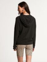 chaqueta con cremallera vivid in lounge negro Z44ZX849 ropa mujer - Image 2