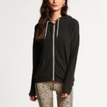 chaqueta con cremallera vivid in lounge negro Z44ZX849 ropa mujer