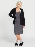 chaqueta con cremallera vivid in lounge negro Z44ZX849 ropa mujer - Image 8