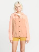 chaqueta de piedra enemiga coral Z44ZX903 ropa mujer
