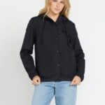 chaqueta de piedra enemiga negro Z44ZX894 ropa mujer