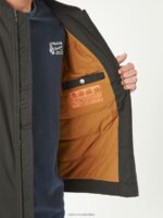 chaqueta de trabajo negro Z44ZX191 ropa hombres - Image 6