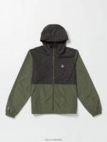 chaqueta fase 91 escuadrón verde Z44ZX189 ropa hombres