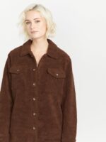 chaqueta sherpa silenciosa chocolate Z44ZX900 ropa mujer - Image 5