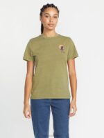 ciérralo camiseta de manga corta musgo Z44ZX784 ropa mujer