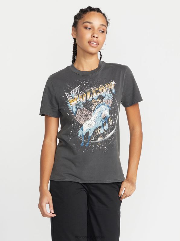 ciérralo camiseta de manga corta negro Z44ZX779 ropa mujer - Image 2