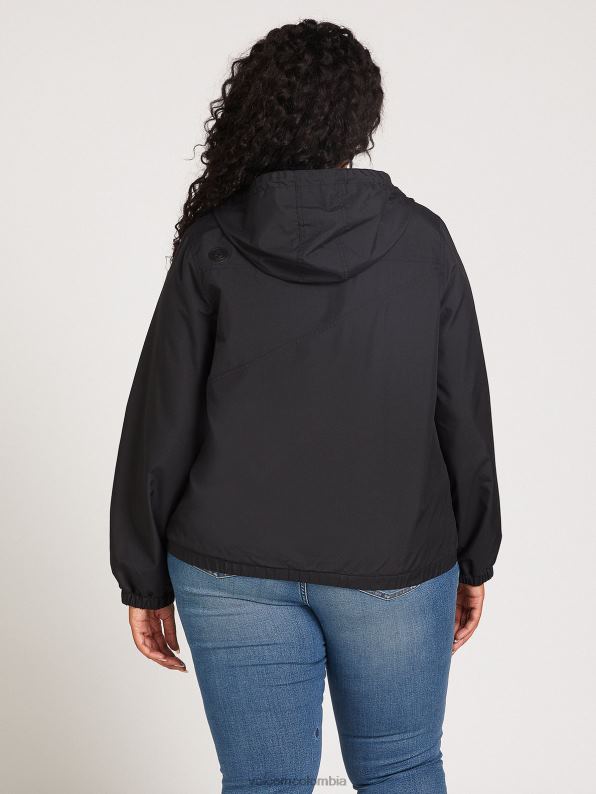 cortavientos de piedra enemigo talla grande negro Z44ZX893 ropa mujer - Image 18