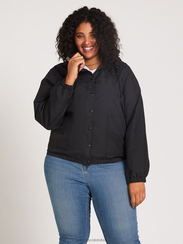 cortavientos_de_piedra_enemigo_talla_grande_negro_z44zx893_ropa_mujer.jpg cortavientos de piedra enemigo talla grande negro Z44ZX893 ropa mujer - Image 1