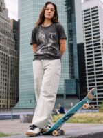 esto que ellos pantalones de skate arena Z44ZX936 ropa mujer - Image 23