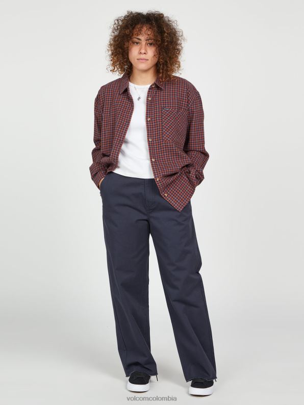esto que ellos pantalones de skate azul medianoche Z44ZX937 ropa mujer - Image 12