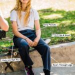 esto que ellos pantalones de skate azul medianoche Z44ZX937 ropa mujer