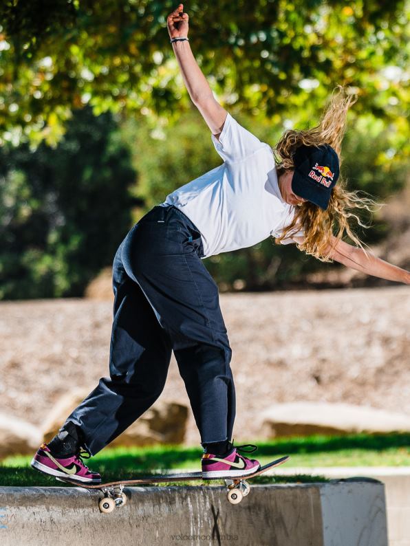 esto que ellos pantalones de skate azul medianoche Z44ZX937 ropa mujer - Image 17