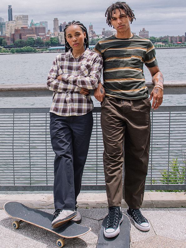 esto que ellos pantalones de skate azul medianoche Z44ZX937 ropa mujer - Image 6