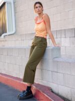 esto que ellos pantalones de skate militar Z44ZX932 ropa mujer - Image 12